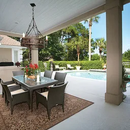 Outdoor Dining Table in Ghaziabad from Loom Crafts Furniture Pvt Ltd in Ghaziabad, India